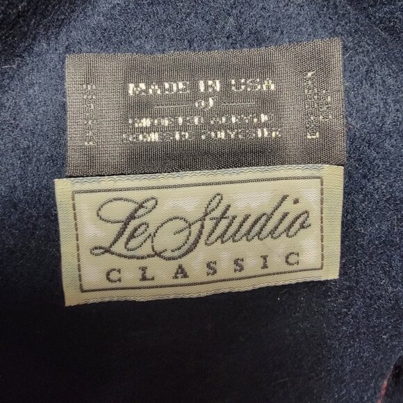 Vintage Le Studio Classic Fringed Floral Colorful Rectangle Made in USA Gorgeous - Picture 5 of 8